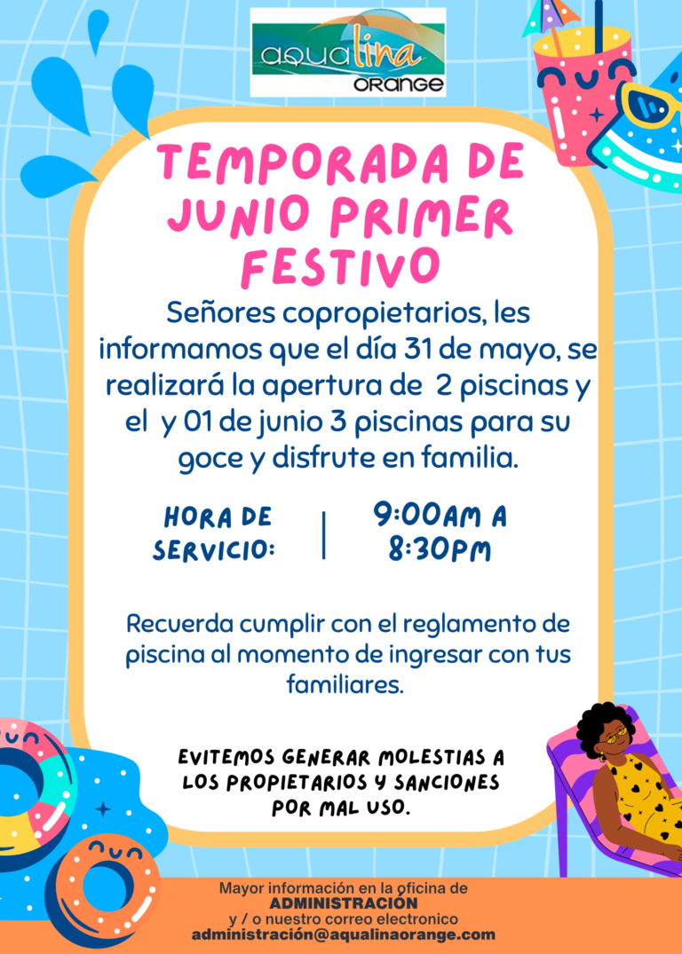 Invitación Fiesta en la Piscina Veraniego Azul (2)