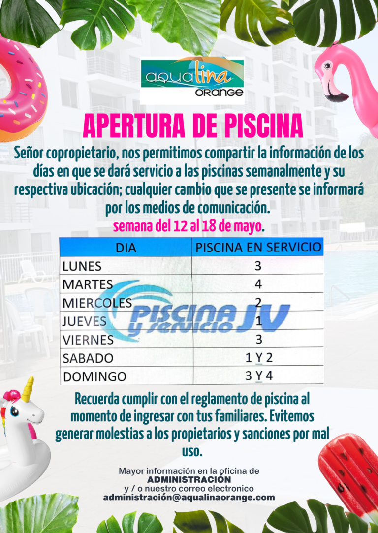 Invitación virtual fiesta en la piscina neón rosa y verde (13)